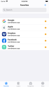 Elpass screenshot
