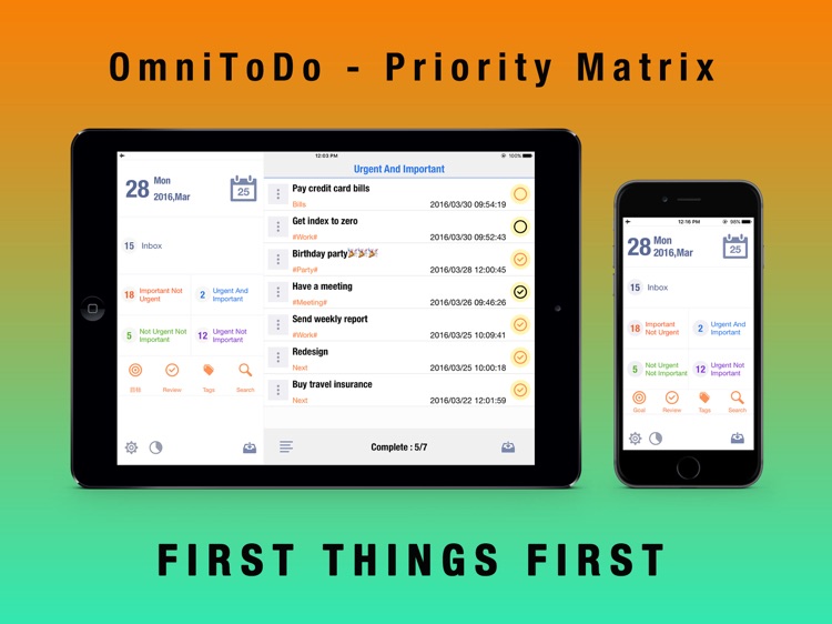 OmniToDo HD-Priority todo task