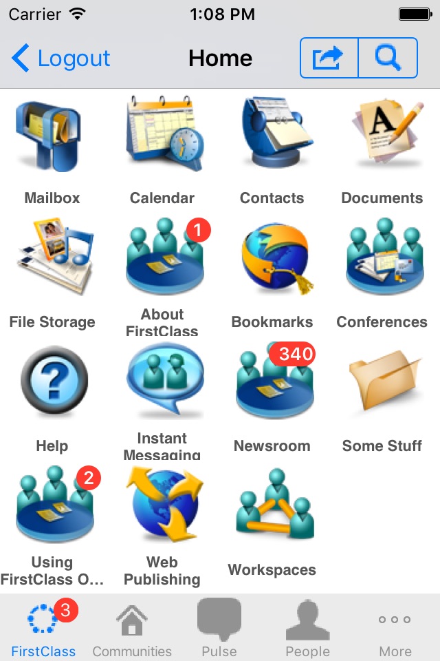 iPhone screenshot