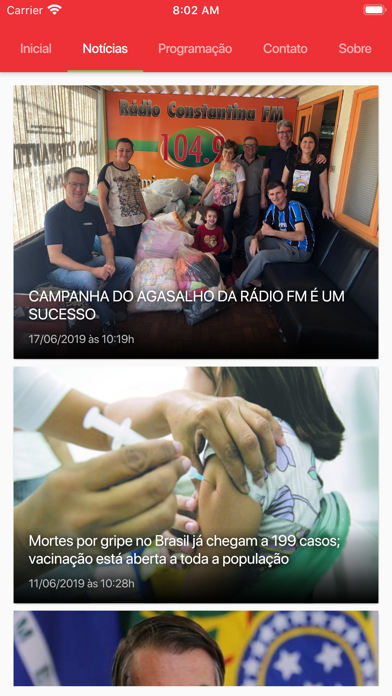 Rádio Constantina FM 104.9 Screenshot