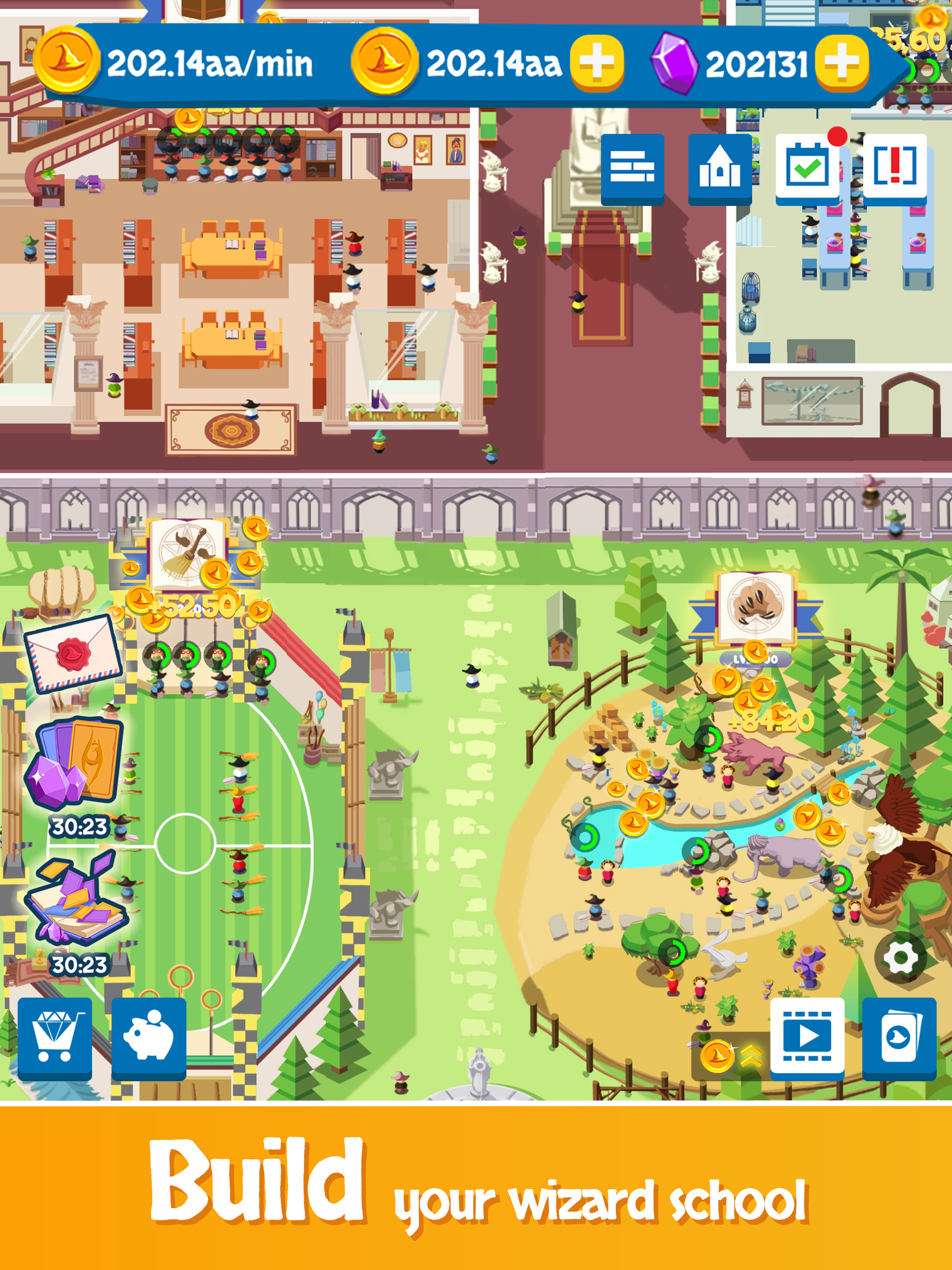 Idle Wizard School - Idle Game