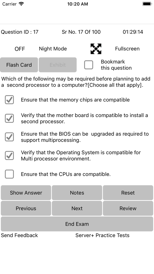 #1. Exam Sim For Server+ SK0-005 (iOS) 由: Anand Software and Training Pvt Lyd