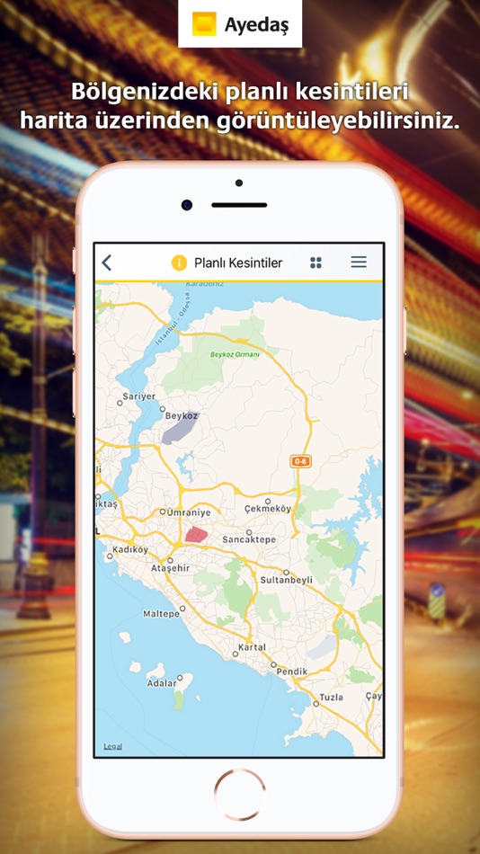 #3. Ayedaş 186 (iOS) Podle: Istanbul Anadolu Yakasi Elektrik Dagitim A.S.