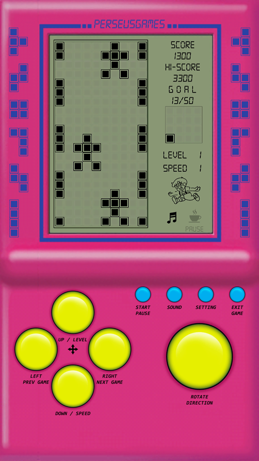 #2. Brick Game - Retro Games (iOS) Podle: Dat Pham Thanh