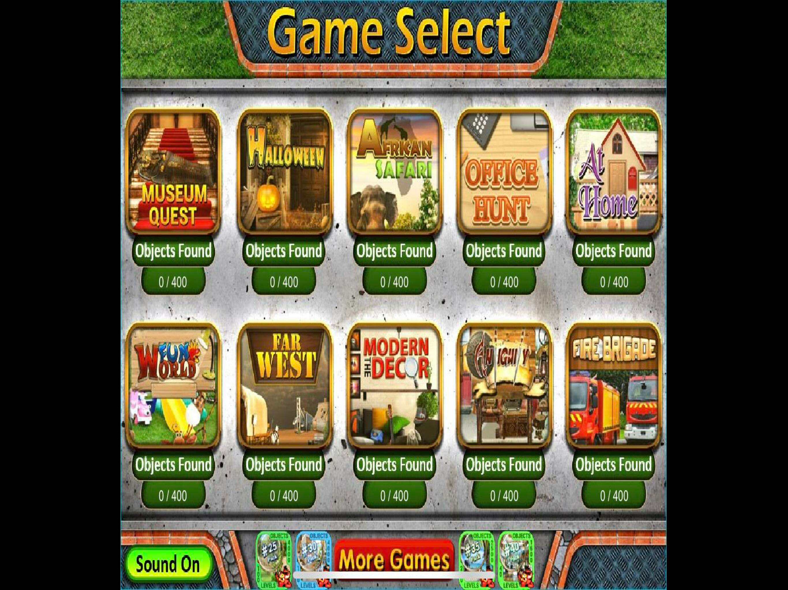 Pack 16 -10 in 1 Hidden Object screenshot 10