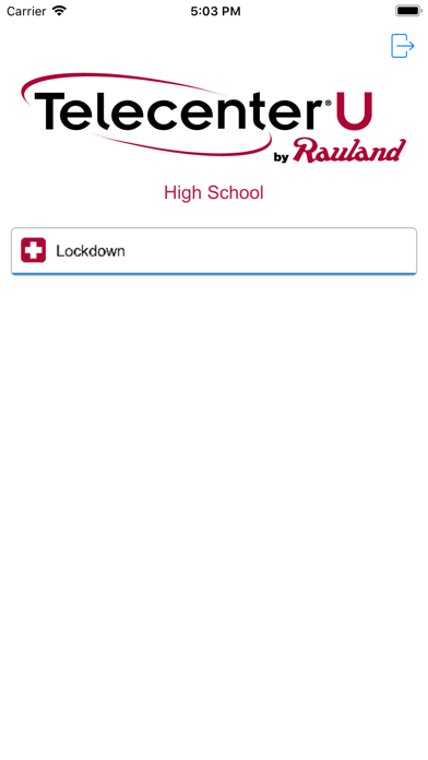 Telecenter U Emergency Screenshot