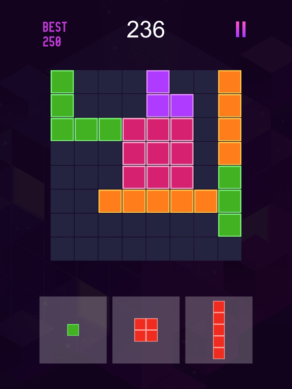 Screenshot #4 pour Block Puzzle Purple