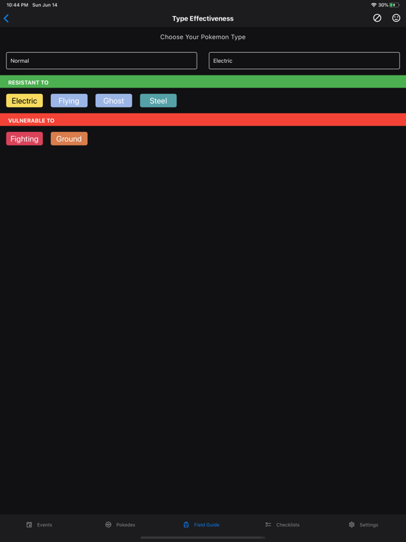 GO Field Guide iPad screenshot 5 - Reference app