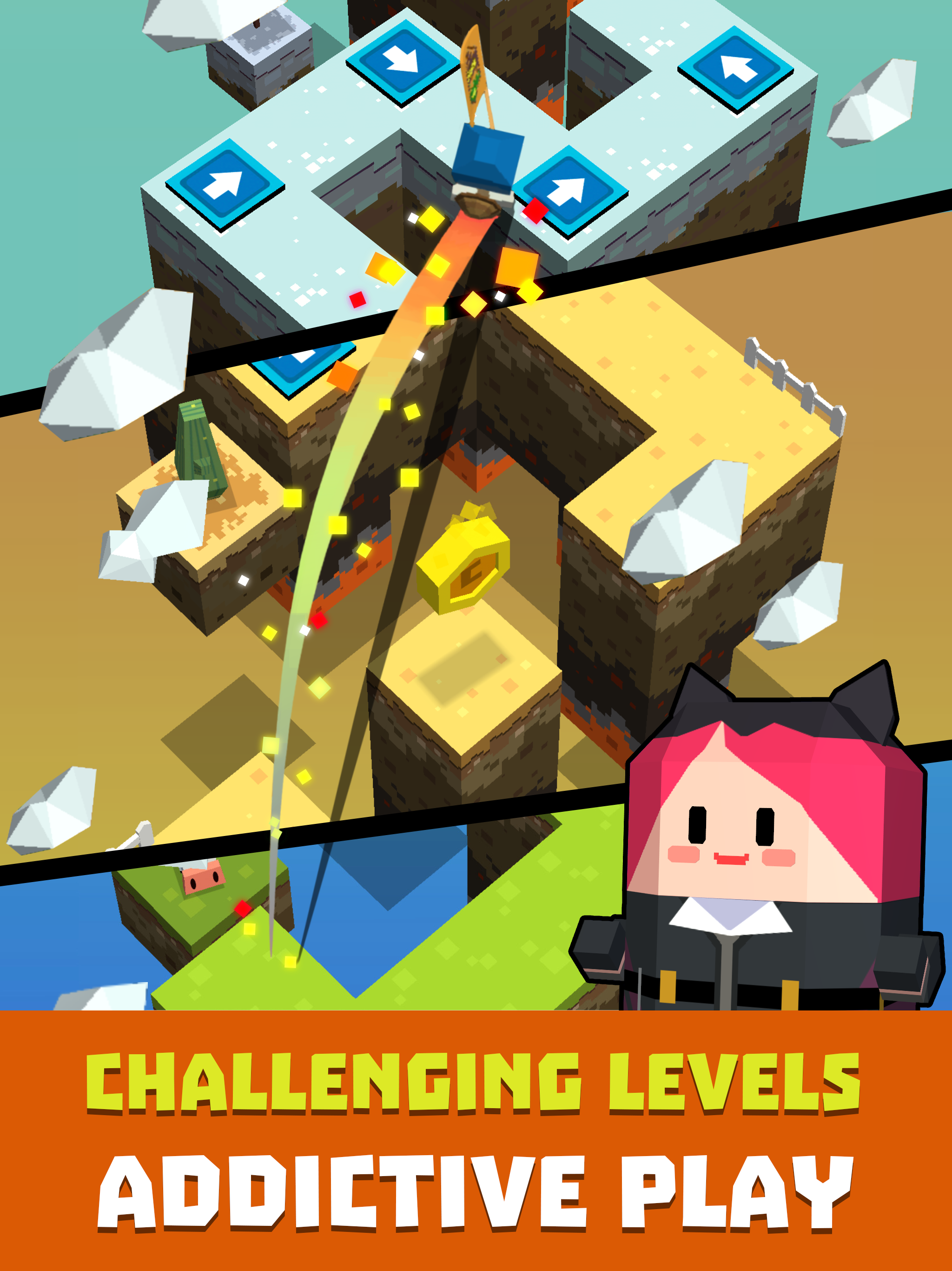 Cubie Jump - Tap Dash