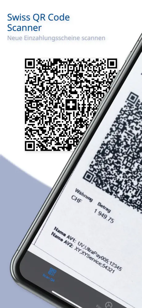 Mobile Swiss QR Scan