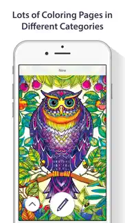 coloring book - color pop page iphone screenshot 2