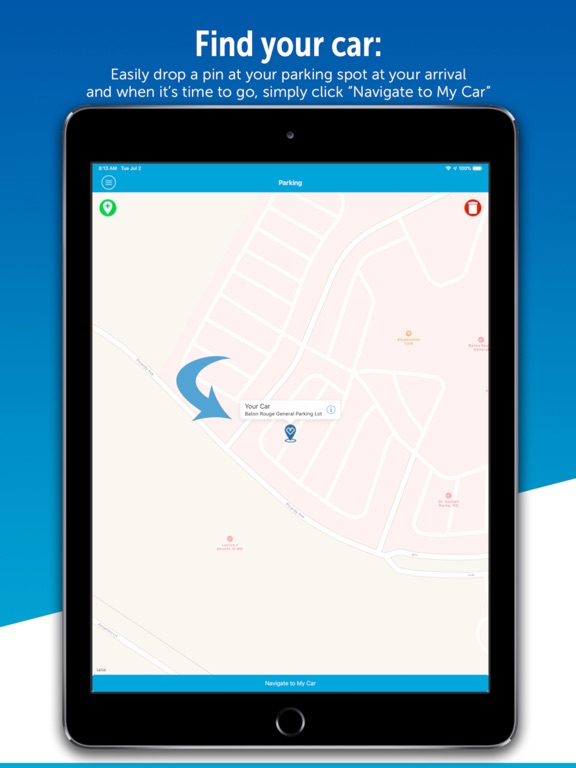 Baton Rouge General Mobile iPad screenshot 1 - Medical app