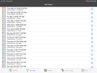Sailboat GPS Track Data Logger ipad bilder 2