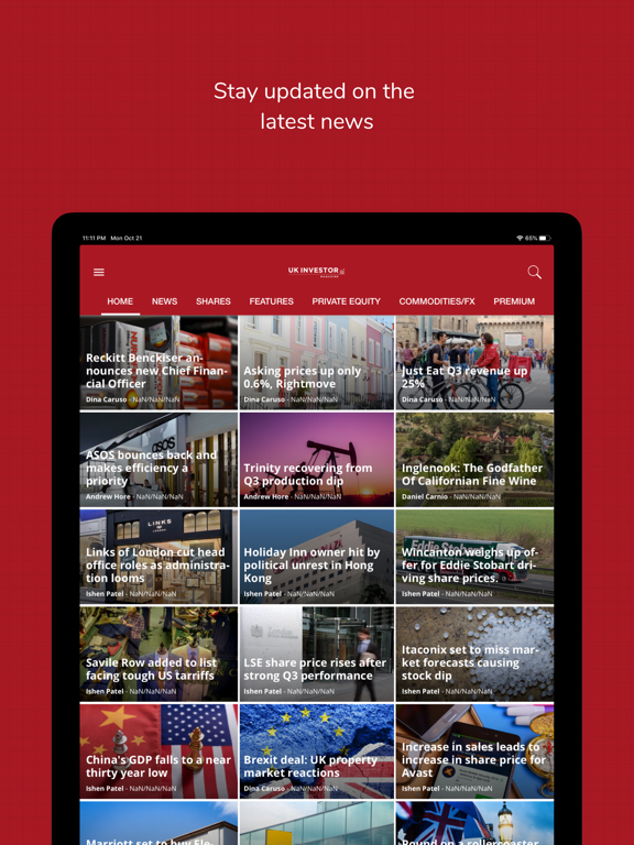 Screenshot #4 pour UK Investor Magazine