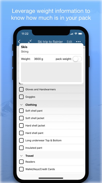 ActionPacked - packing lists screenshot-6