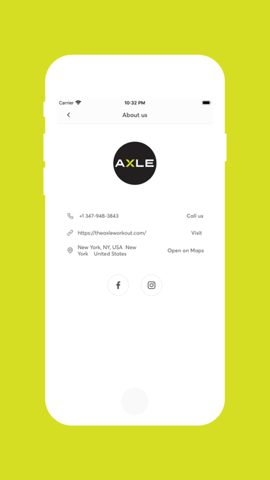The Axle Workout Screenshot