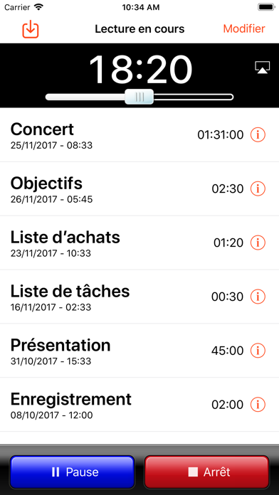 Screenshot #3 pour iRecorder Pro - SimpleTouch
