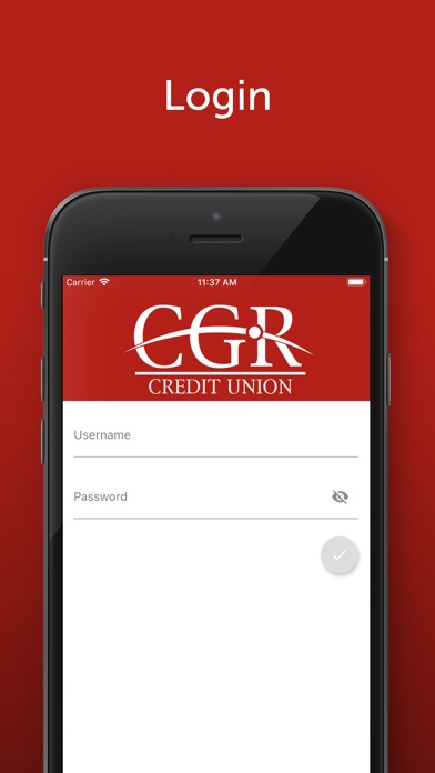 CGR Credit Union Screenshot