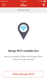 Boingo Wi-Finder screenshot