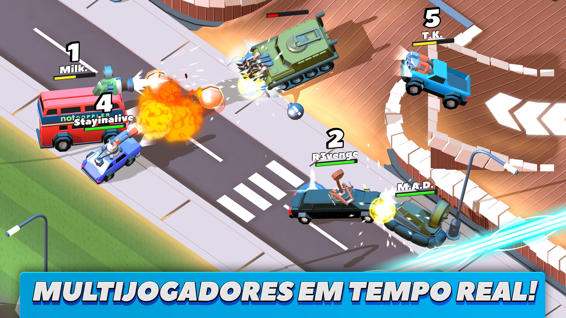 Screenshot do app Crash of Cars