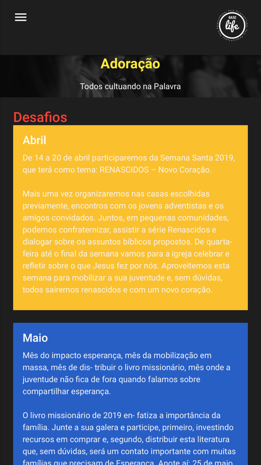#6. BASE Life (iOS) 由: CONFEDERACAO DAS UNIOES BRASILEIRAS DA IGREJA ADVENTISTA DO SETIMO DIA