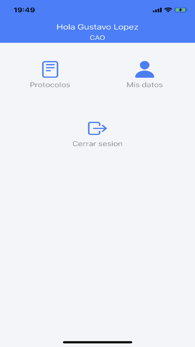App screenshot