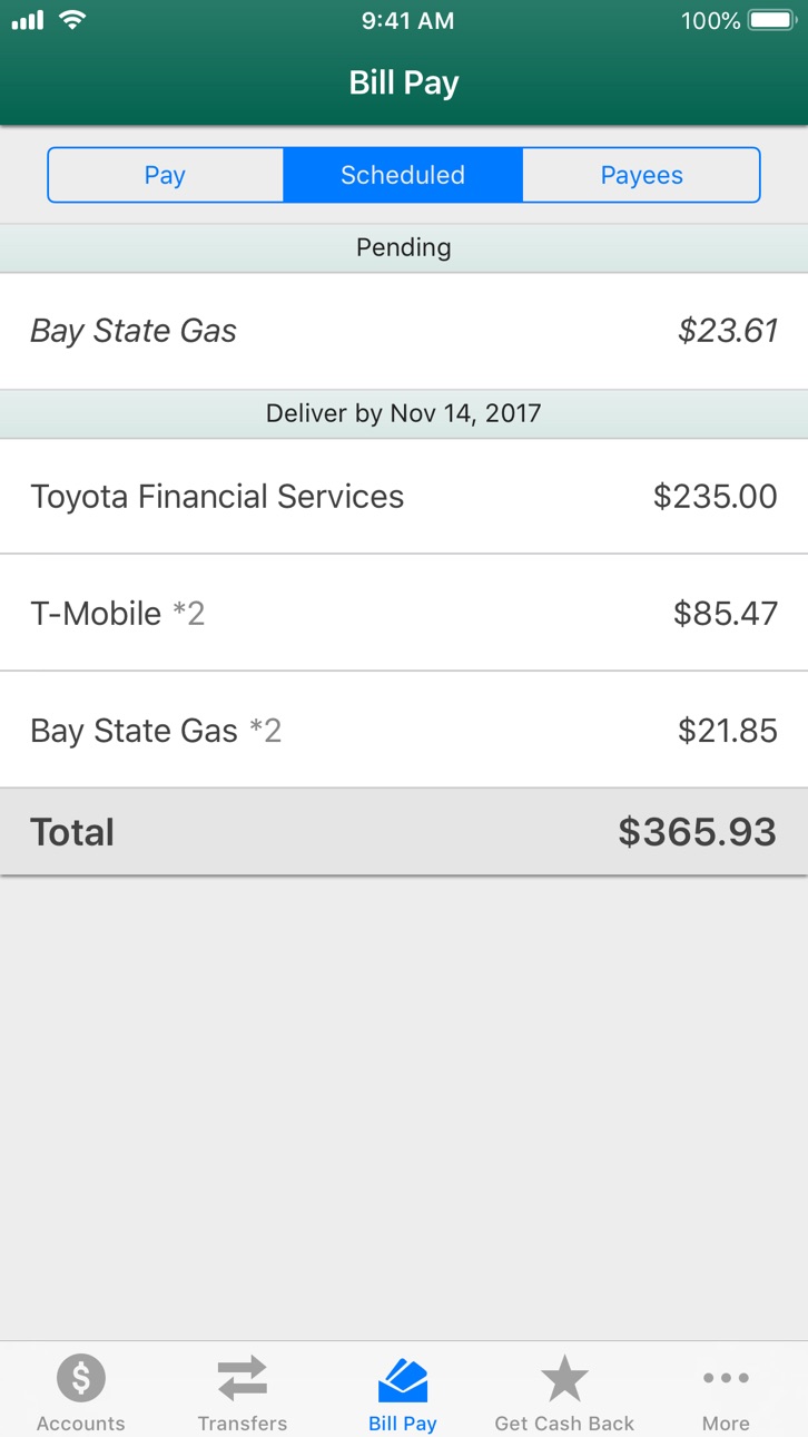 iPhone screenshot
