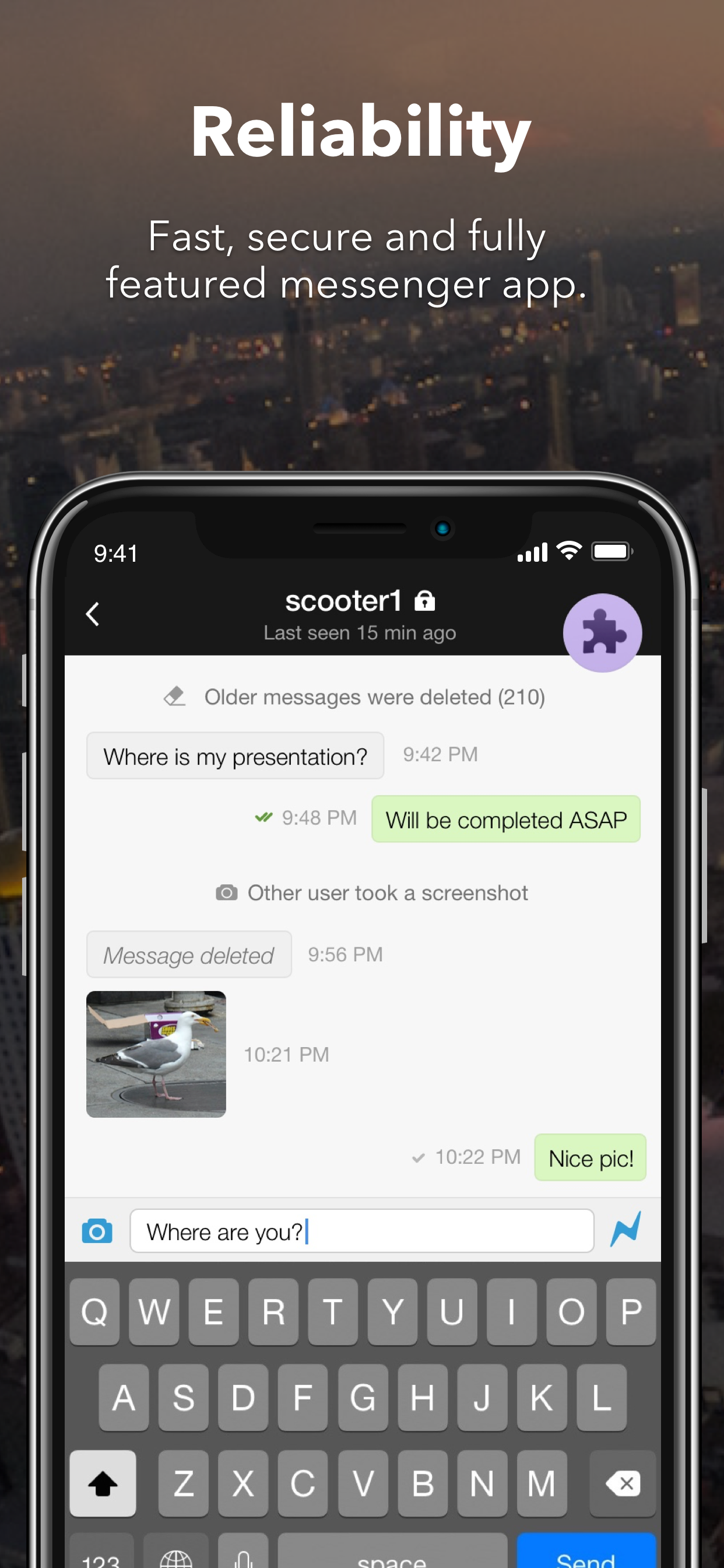 Blitz – Secure Chat