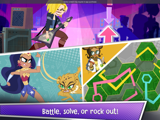 DC Super Hero Girls Blitz iPad app afbeelding 3