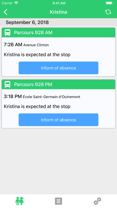mTransport - Parent Screenshot