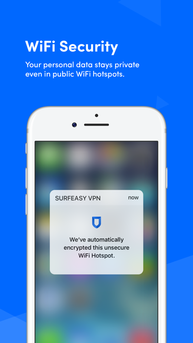 SurfEasy VPN - WiFi Proxyスクリーンショット