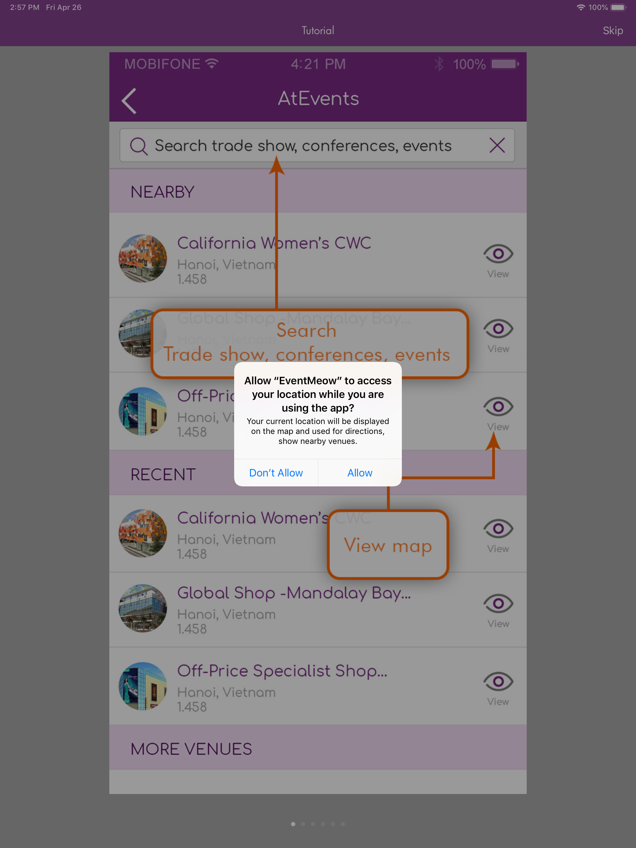 EventMeow mobile event app screenshot 6