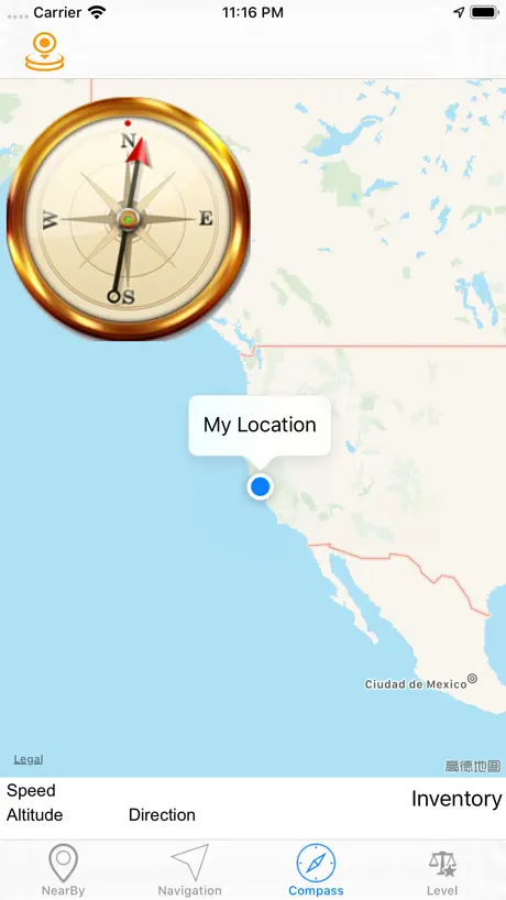 NearbyNaviga-map compass