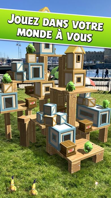 Screenshot #2 pour Angry Birds AR: Isle of Pigs