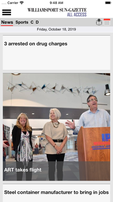 Sun-Gazette All Access iPhone screenshot 6 - News app