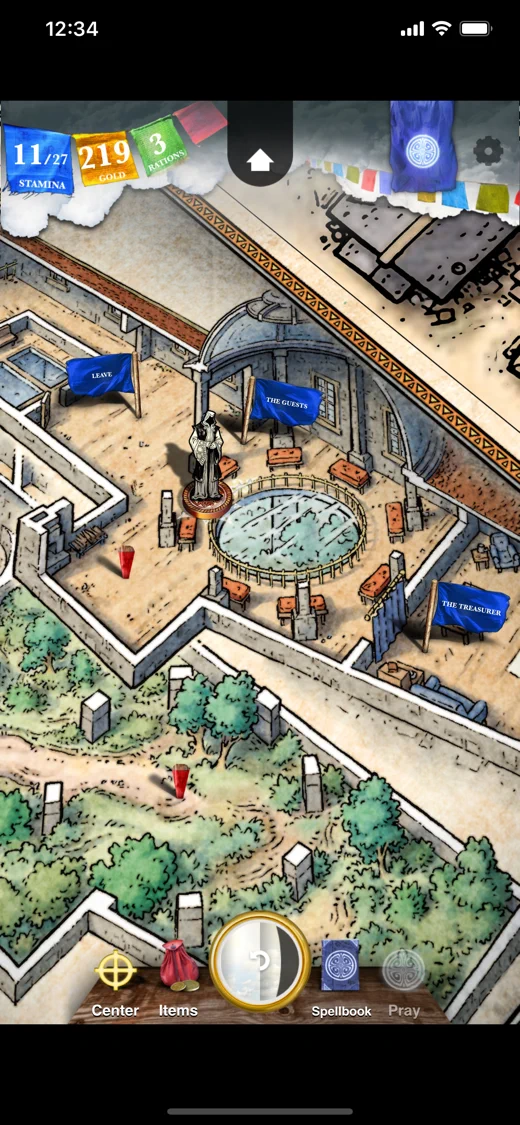 Sorcery! 4 screenshot 1