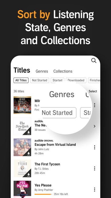 Audible audio books & stories screenshot-3