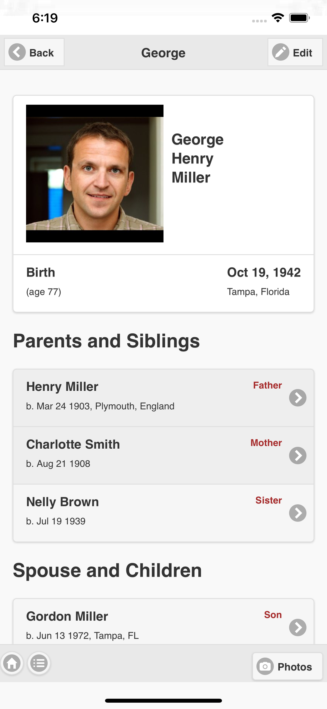 TribalPages - Family Trees screenshot 2