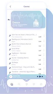 music player - streaming app iphone screenshot 3
