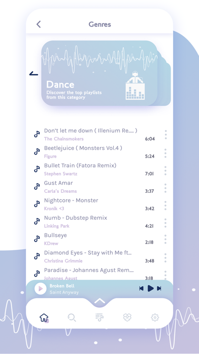Music Player - Streaming App Screenshot
