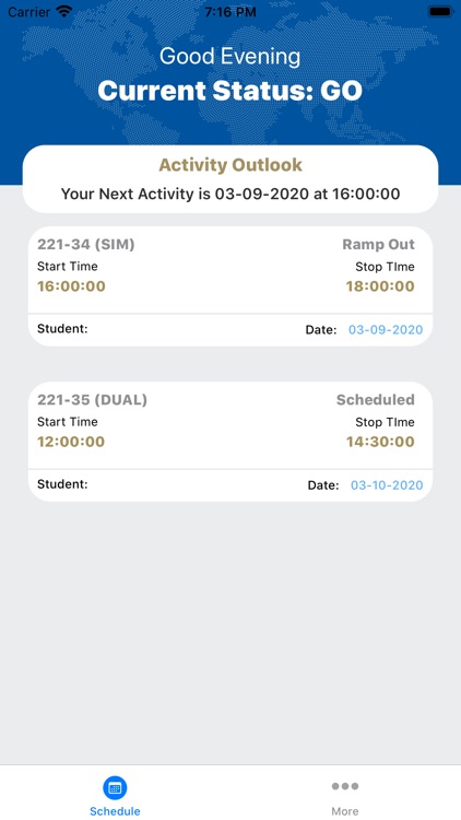 Embry Riddle Flight Line