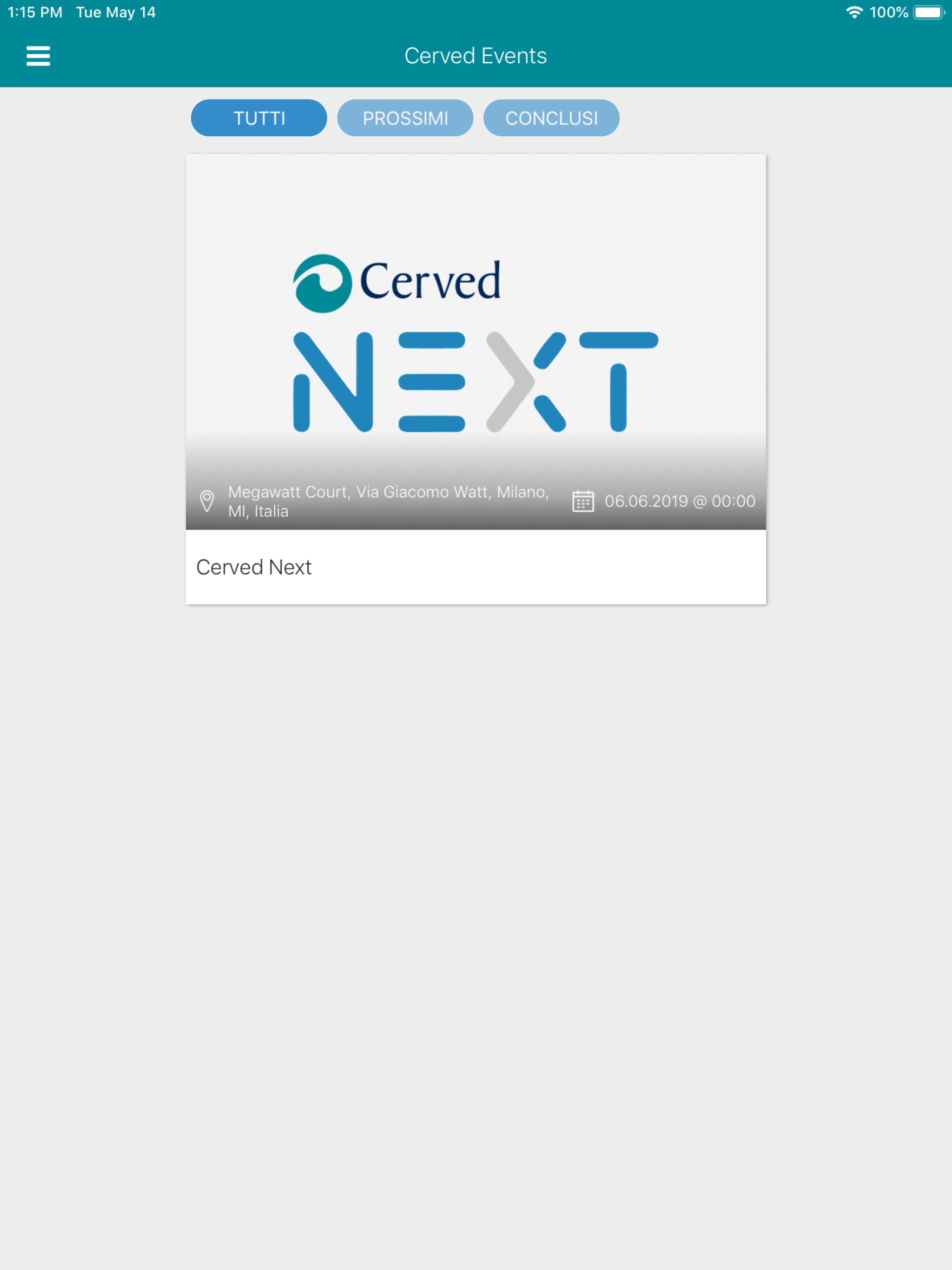 Cerved Events screenshot 8