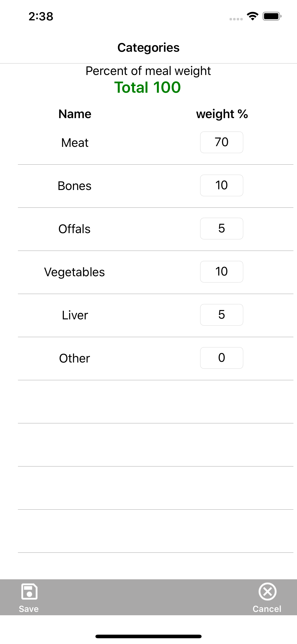 DogFoodCalc