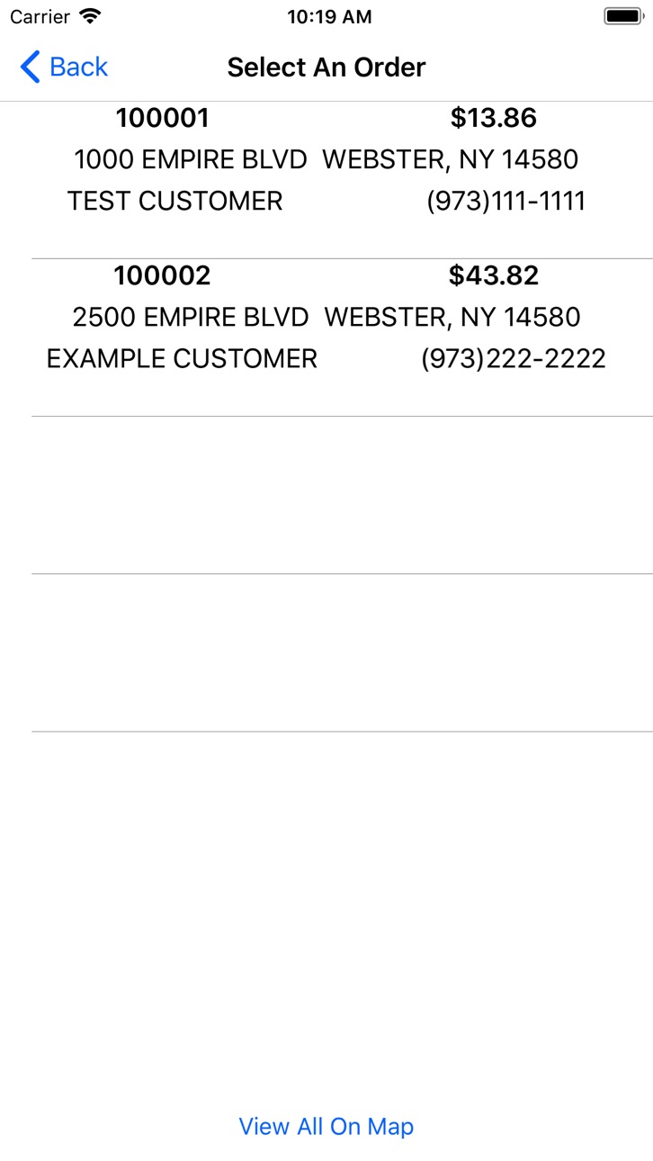 iPhone screenshot