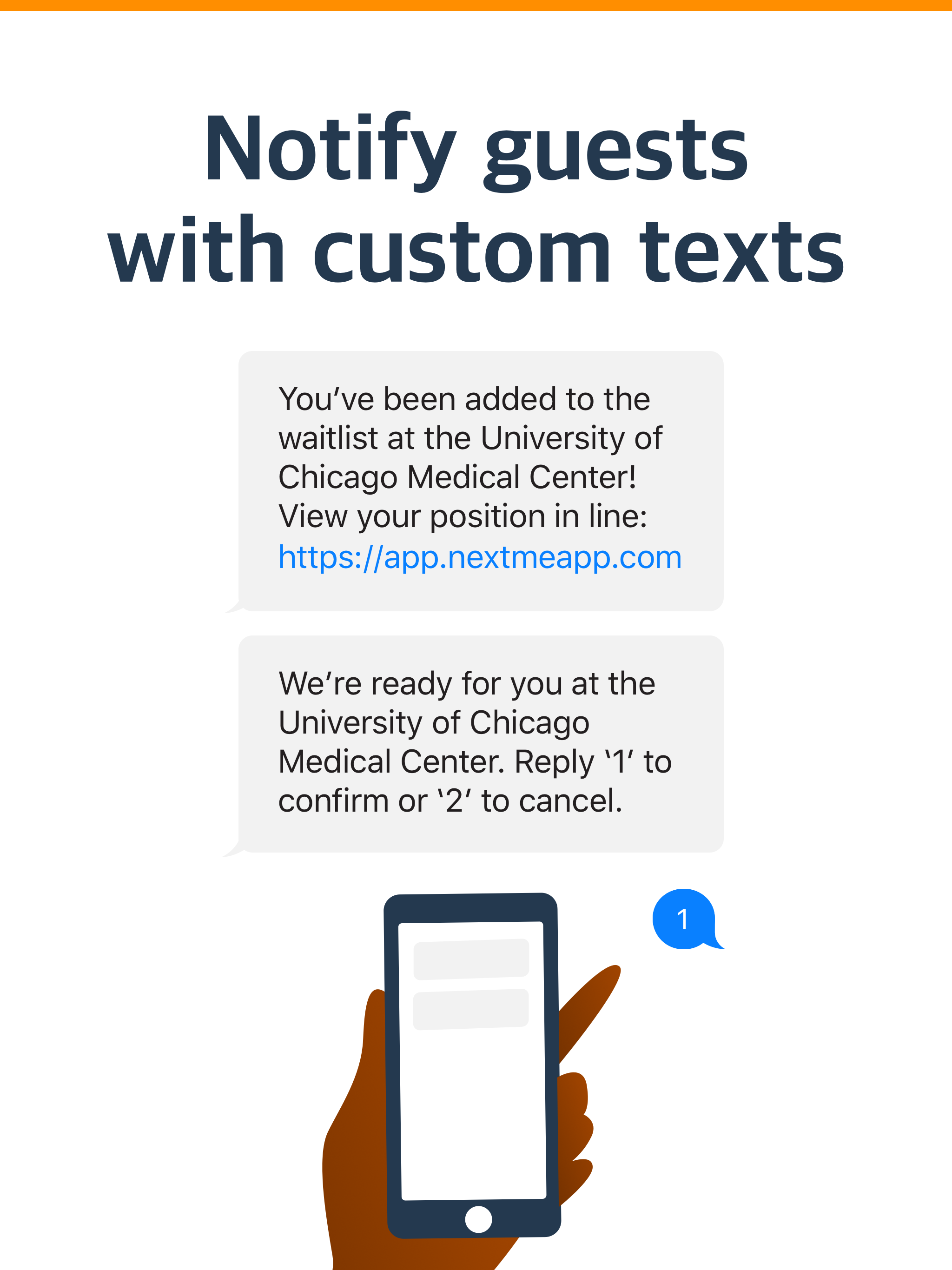 NextME - Virtual Waitlist App