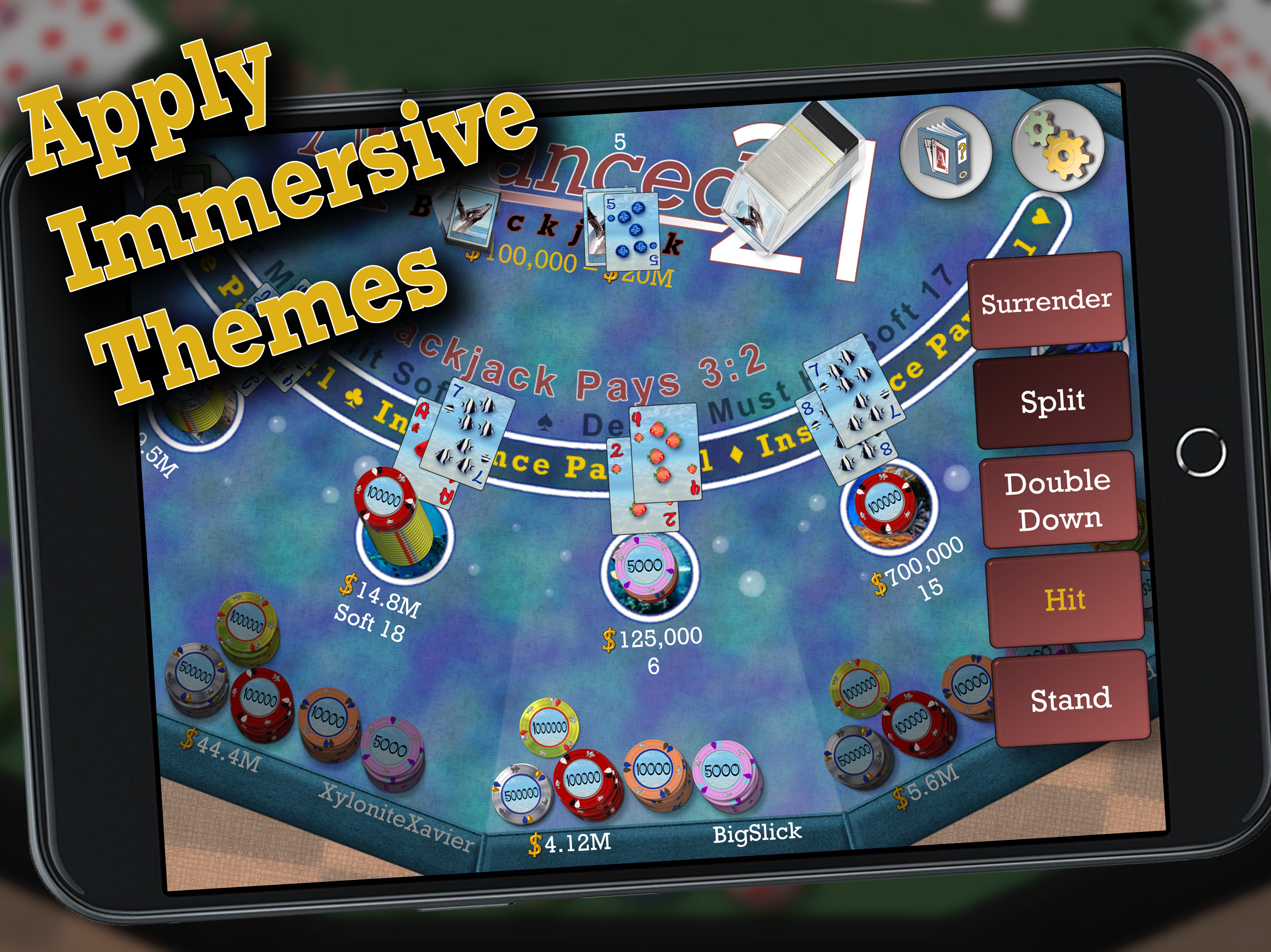 Advanced 21 Blackjack screenshot 11