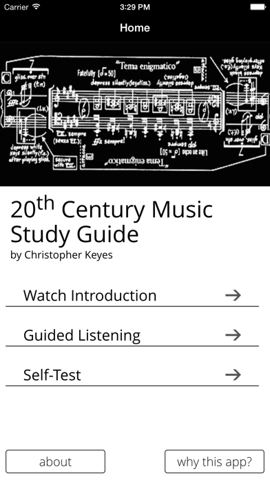 20th Century Music Study Guide Screenshot