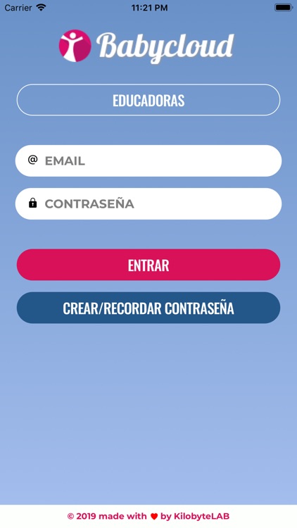 BabyCloud Educadoras