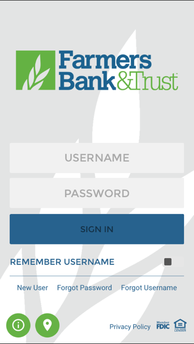 How to cancel & delete Farmers Bank and Trust Company from iphone & ipad 1