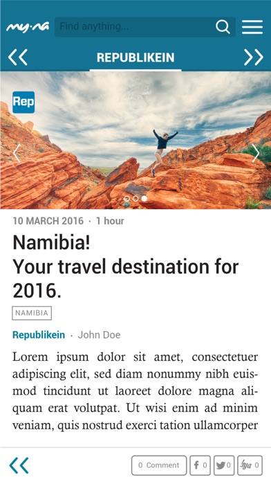 Screenshot #2 pour My Info NMH